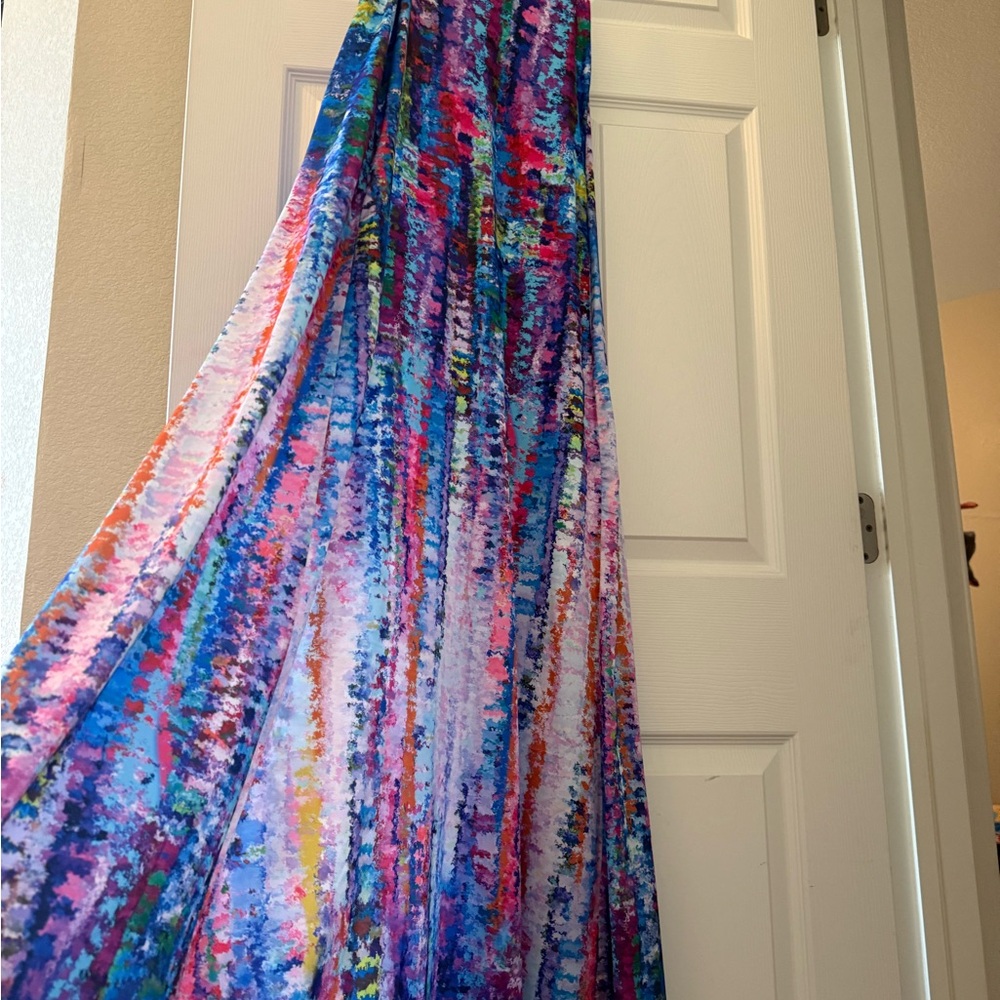 Colorful Maxi Dress - Picture 3 of 4